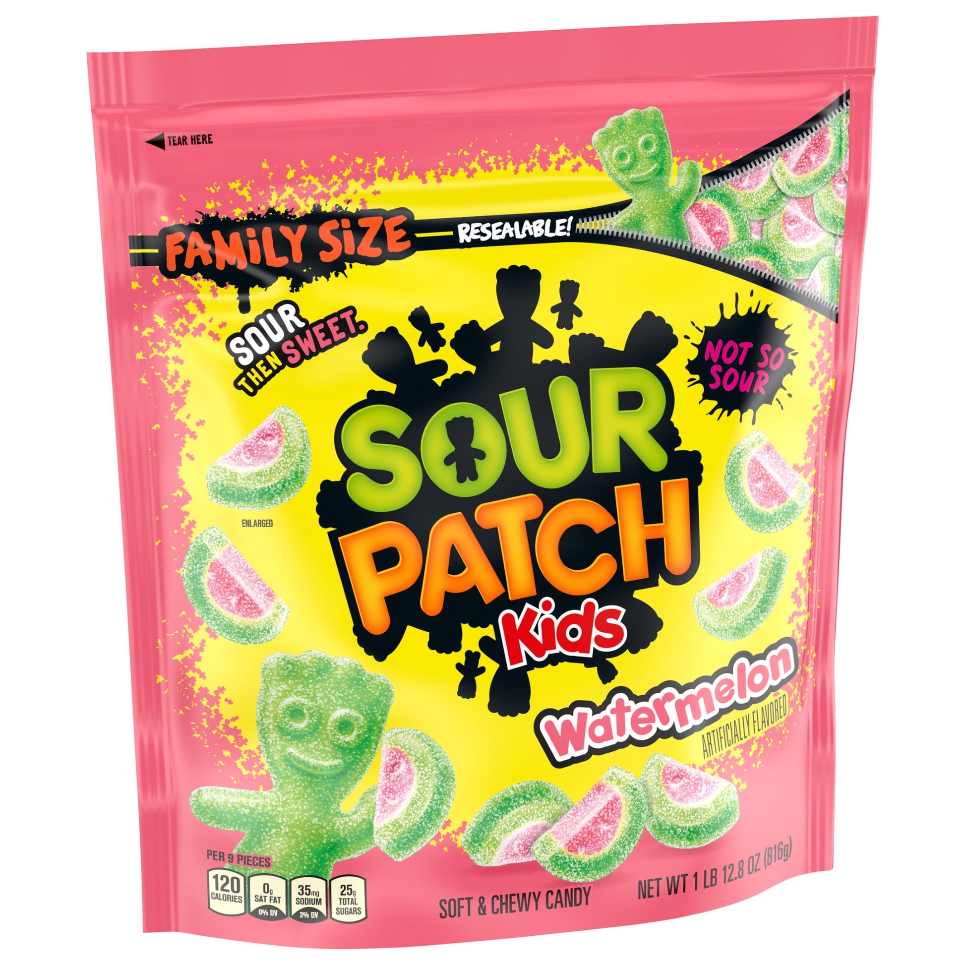 Watermelon Soft & Chewy Candy, Family Size, 1.8 Lb