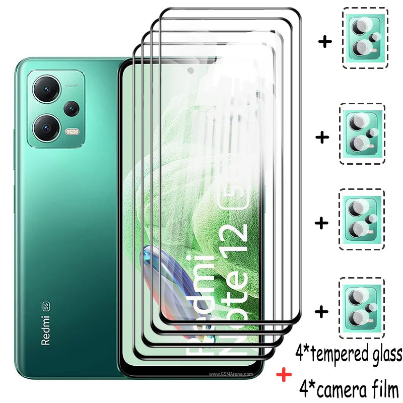 for redmi note 12 glass protector pelicula note12 screen cover glass for xiaomi redmi note 12 pro plus 5g temperd glass redmi note 11 pro film protection redmi note 12 pro accessories película