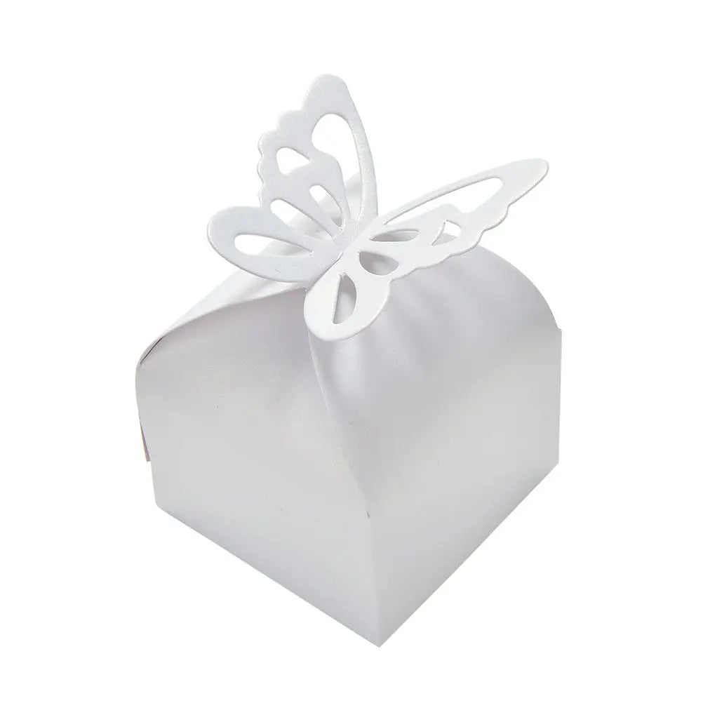 2023 10Pcs Couple Design Luxury Lase Cut Wedding Sweets Candy Gift Favour Boxes with Ribbon Table Decorations Favor candy Box