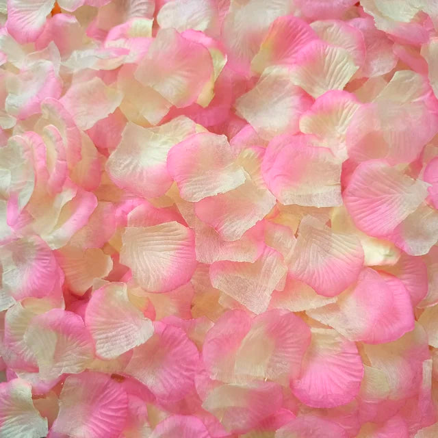 1000/3000pcs Sale Rose Flower Petal Wedding Silk White Petals Wedding Party Decor Red Rose Petal Artificial Flowers Supplies 50%