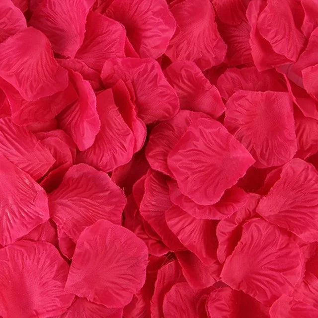 1000/3000pcs Sale Rose Flower Petal Wedding Silk White Petals Wedding Party Decor Red Rose Petal Artificial Flowers Supplies 50%