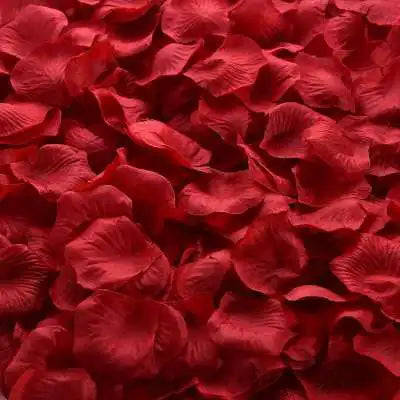 1000/3000pcs Sale Rose Flower Petal Wedding Silk White Petals Wedding Party Decor Red Rose Petal Artificial Flowers Supplies 50%