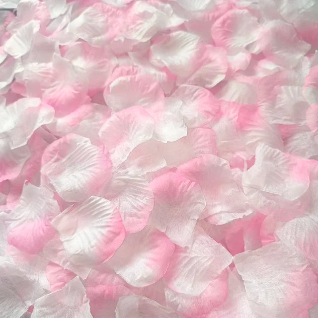 1000/3000pcs Sale Rose Flower Petal Wedding Silk White Petals Wedding Party Decor Red Rose Petal Artificial Flowers Supplies 50%