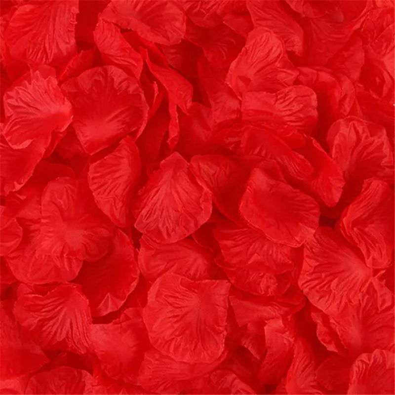 1000/3000pcs Sale Rose Flower Petal Wedding Silk White Petals Wedding Party Decor Red Rose Petal Artificial Flowers Supplies 50%