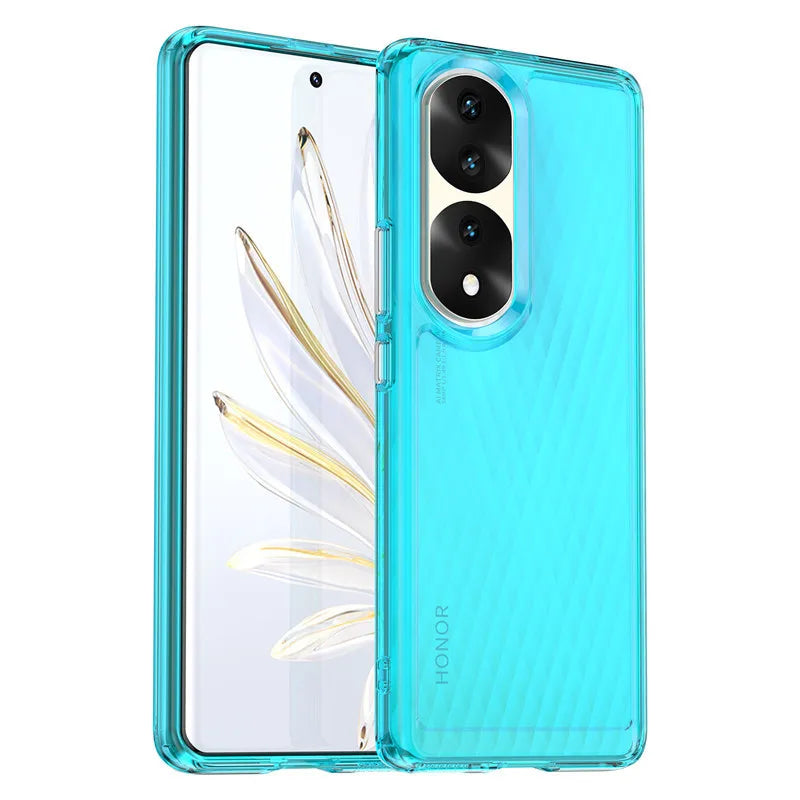 For Honor 70 Pro Case For Honor 70 Pro Cover 6.78 inch Shockproof Candy Soft Silicone Transparent Bumper For Honor 70 Pro 5G