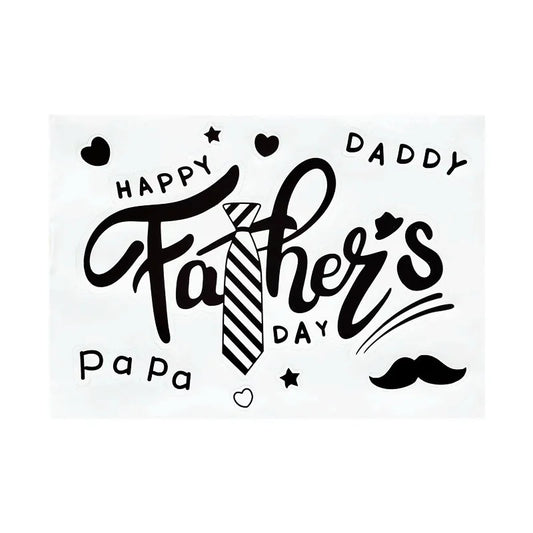 6pcs Mother's Day Balloon Stickers Father's Day Letters Decals bobo ballons DIY decorations For Mother Birthday Party Supplies