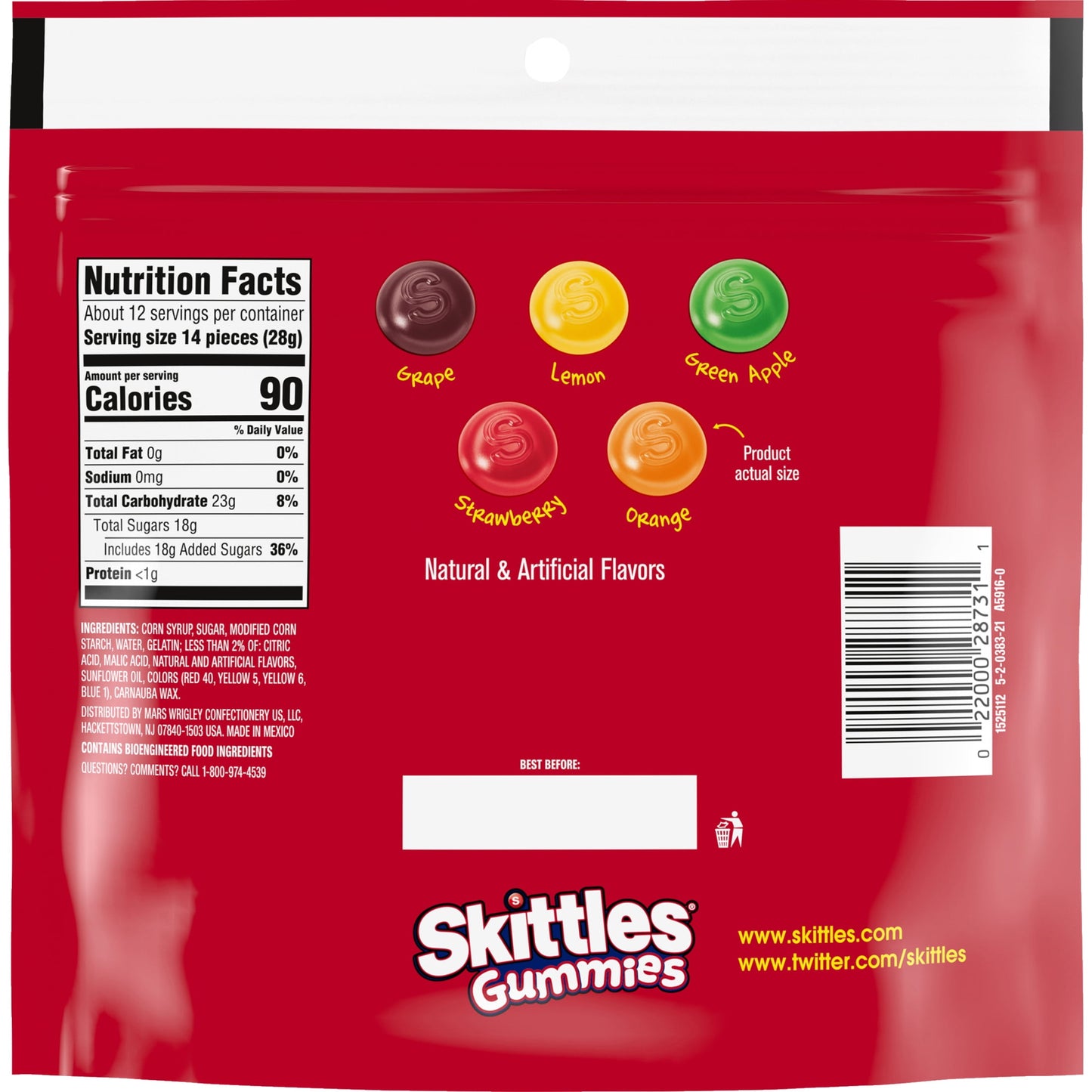 Gummies Original Gummy Candy, Sharing Size - 12 Oz Bag