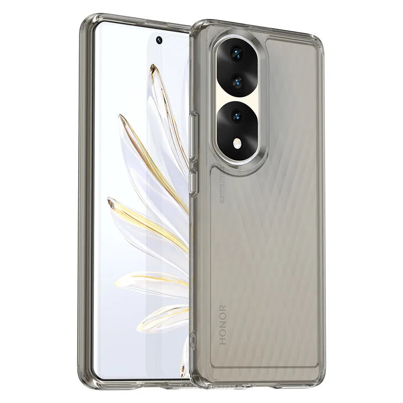 For Honor 70 Pro Case For Honor 70 Pro Cover 6.78 inch Shockproof Candy Soft Silicone Transparent Bumper For Honor 70 Pro 5G