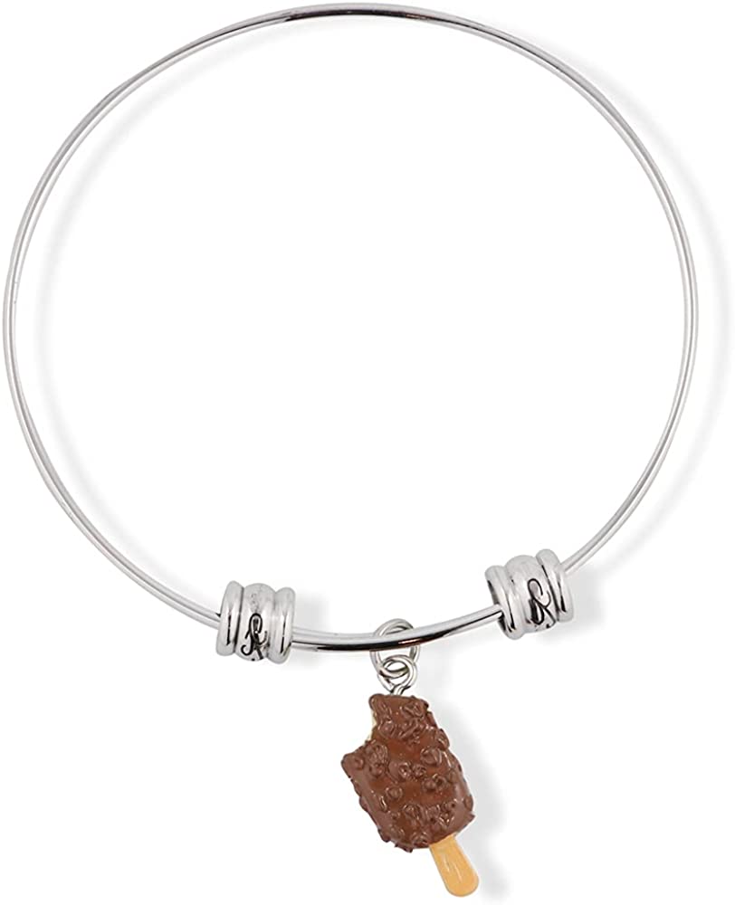 Emerald Park Jewelry Ice Cream Treat Fancy Charm Bangle-2