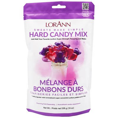 Hard Candy Mix - Candy Kits and Mixes - 538 grams (19 oz) Bag, 10 Pound, 25 Pound-0