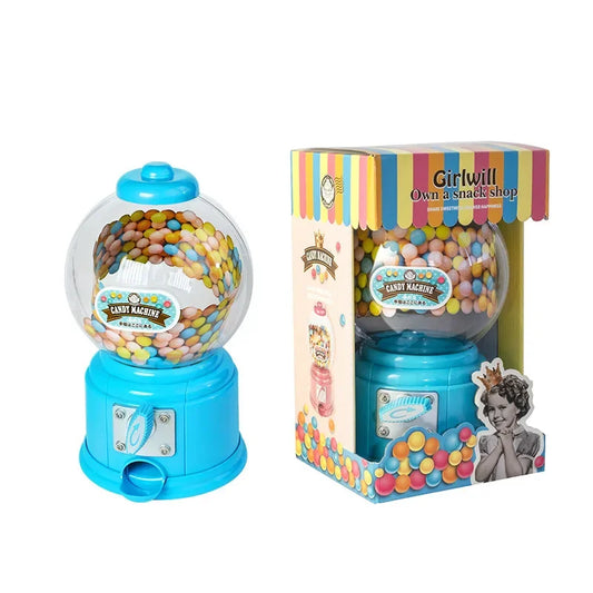 Candy Machine Girl Gumball Candies and Sweets Children Moneybox Creative Candy Dispenser Money Box Storage Box Toy Gift Ideas