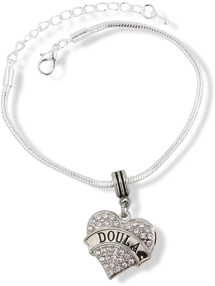 Emerald Park Jewelry Doula Bracelet | Snake Chain Charm Bracelet-0