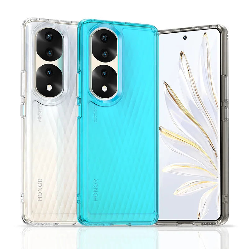 For Honor 70 Pro Case For Honor 70 Pro Cover 6.78 inch Shockproof Candy Soft Silicone Transparent Bumper For Honor 70 Pro 5G