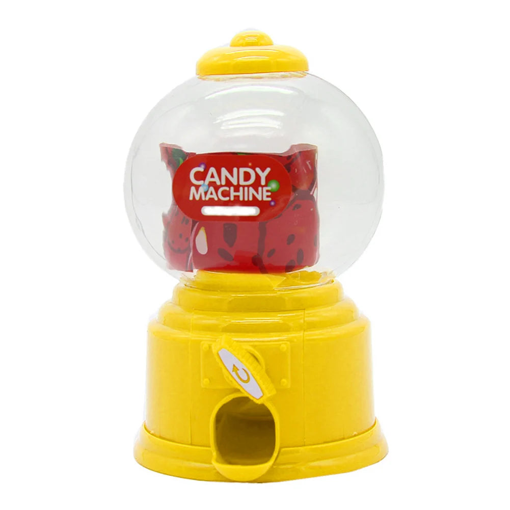 Cute Sweet Mini Candy Machine Bubble Dispenser Coin Bank Kids Toys Children Gift SAL99