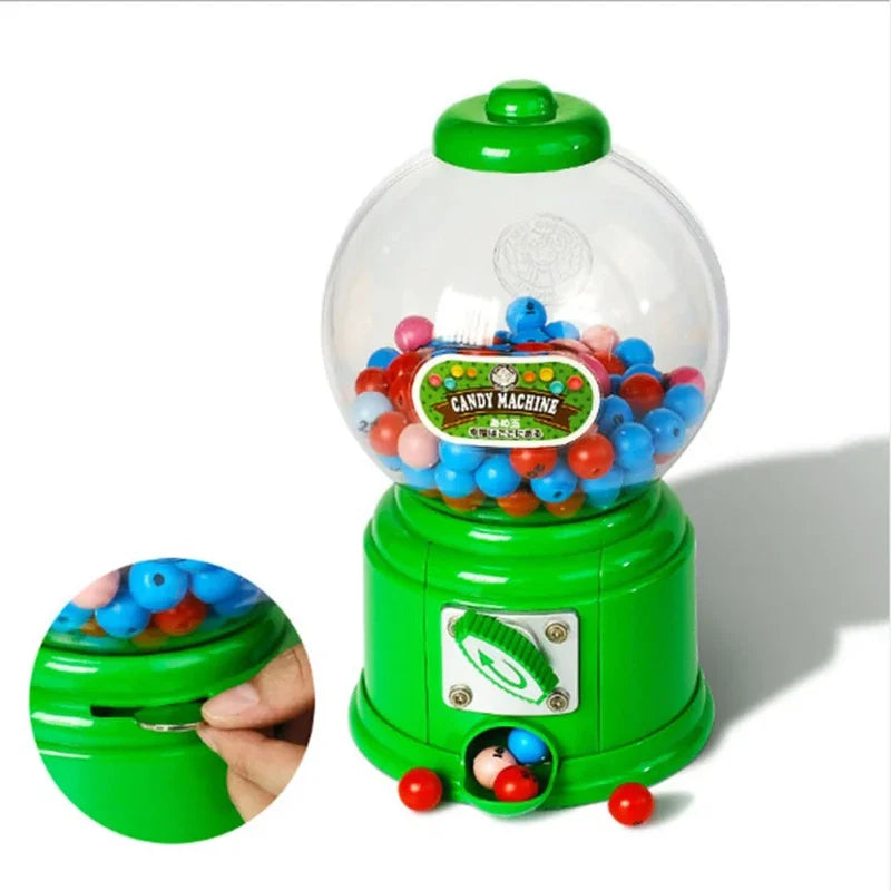 Candy Machine Girl Gumball Candies and Sweets Children Moneybox Creative Candy Dispenser Money Box Storage Box Toy Gift Ideas