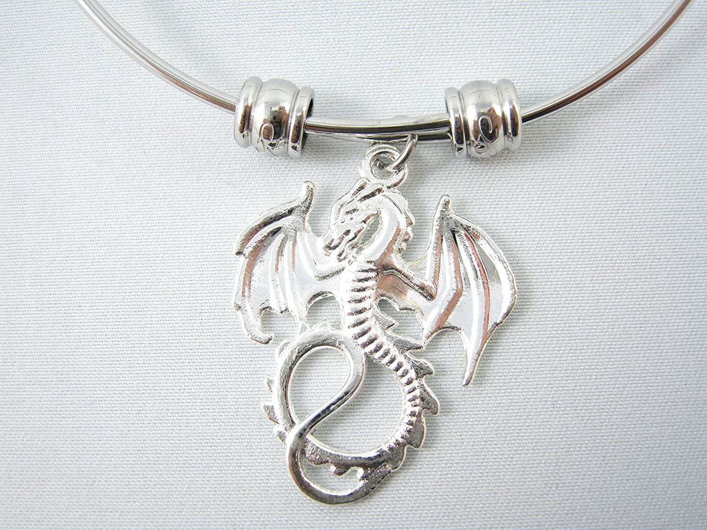 Emerald Park Jewelry Dragon Bangle-1