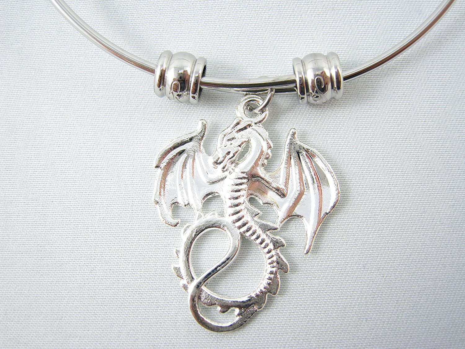 Emerald Park Jewelry Dragon Bangle-1