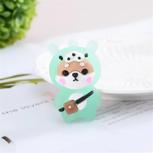 Creative Cute Sika Deer Flashlight Keychain Women Animal Elk Key Chain Lanyard LED Car Key Ring Holder Bag Charms Pendant Gift