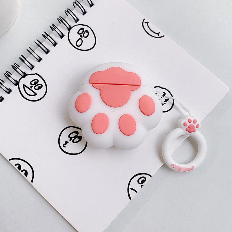 AirPods 5th generation silicone wireless Bluetooth earphone protective case suitable for Apple Pro 2nd generation cute box