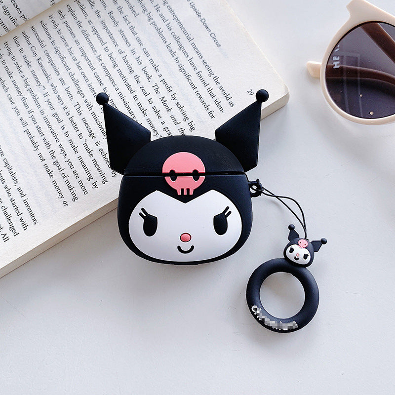 AirPods 5th generation silicone wireless Bluetooth earphone protective case suitable for Apple Pro 2nd generation cute box