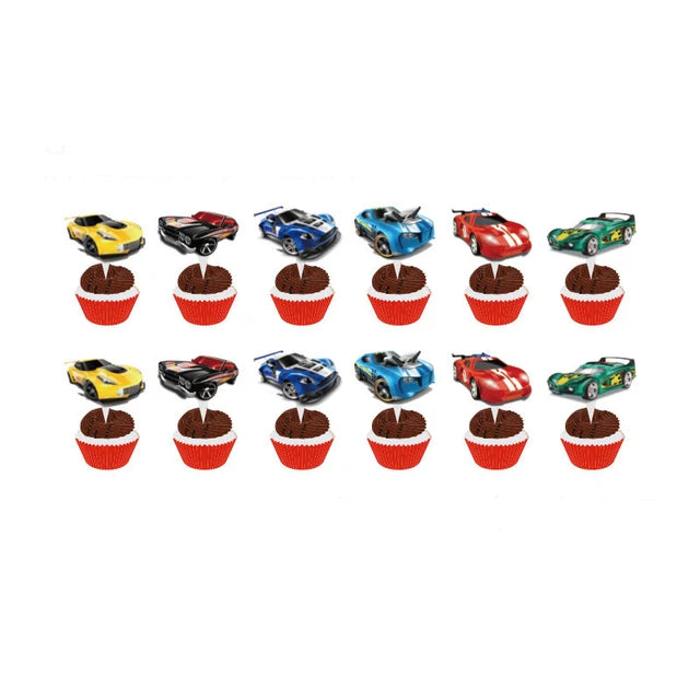 Hot Wheels Birthday Decoration Racing Car Disposable Tableware Tablecloth Plate Cup Balloon Baby Shower Kids Boys Party Supplies