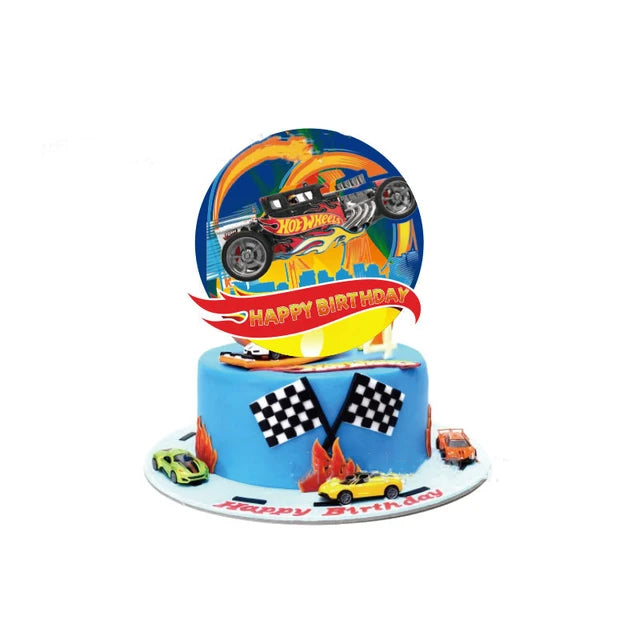 Hot Wheels Birthday Decoration Racing Car Disposable Tableware Tablecloth Plate Cup Balloon Baby Shower Kids Boys Party Supplies