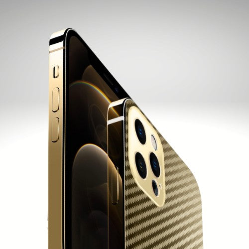 Carbon Fiber Stainless Steel Metal Coated Bumper Cases-2