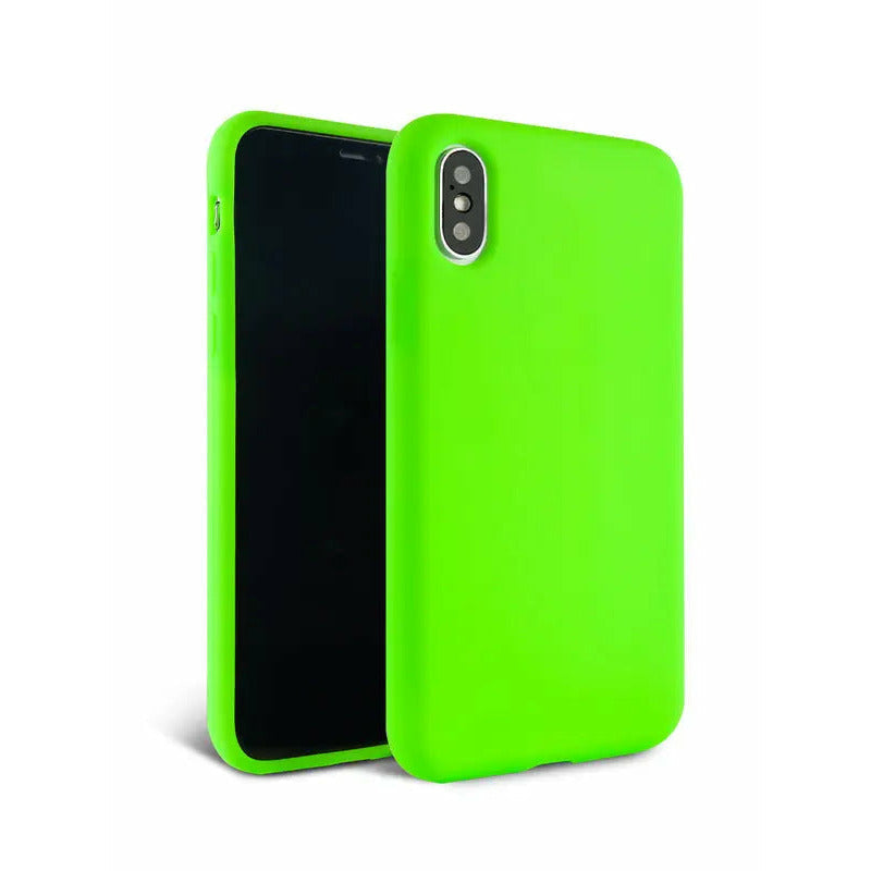 Neon Green Silicone iPhone Case-6