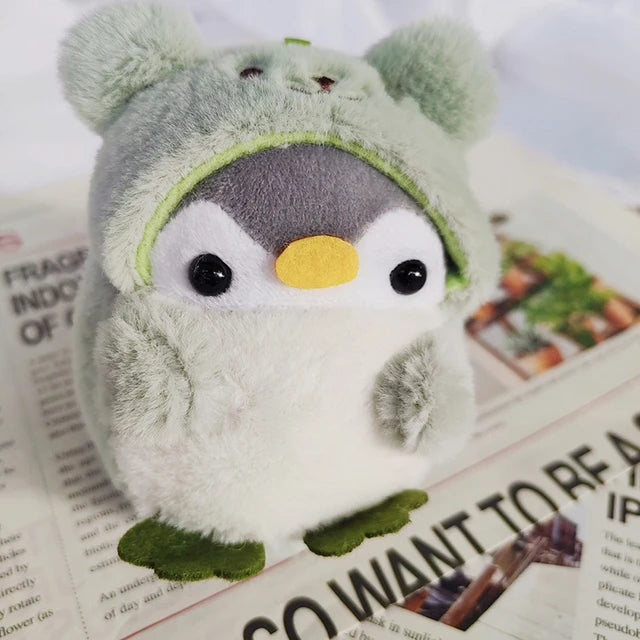 Plush Cartoon Keychain Cute Penguin Doll Bag Pendants Keychains Toys Soft Cotton Key Chain Girls