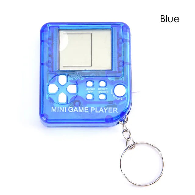 Pocket Mini Classic Game Machine Keychain Children's Handheld Retro Nostalgic Game Console With Keyring Video Game 26 Games Gift