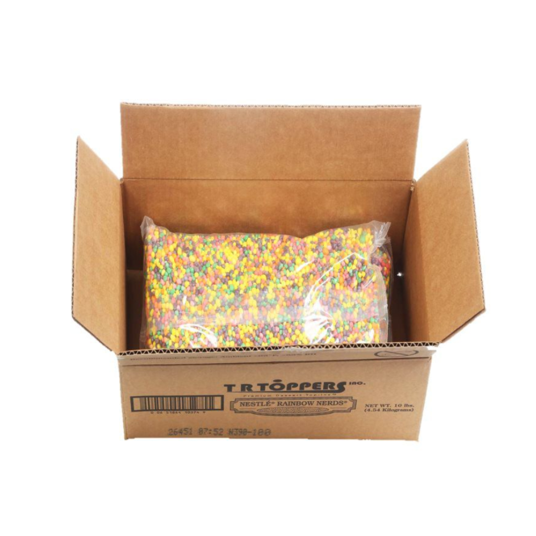 Rainbow Nerds Candy Toppings | TR Toppers N390-100 | Premium Dessert Toppings, Mix-Ins and Inclusions | Canadian Distribution-1