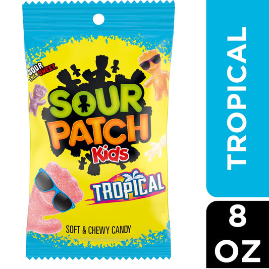 Tropical Soft & Chewy Candy, 8 Oz Bag