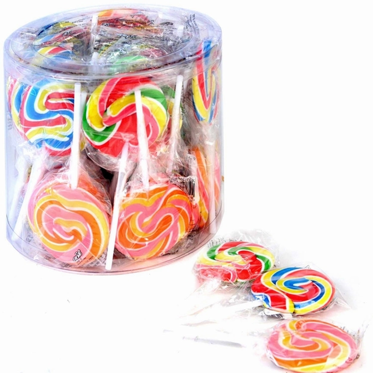 Handmade Swirl Round Lollipops