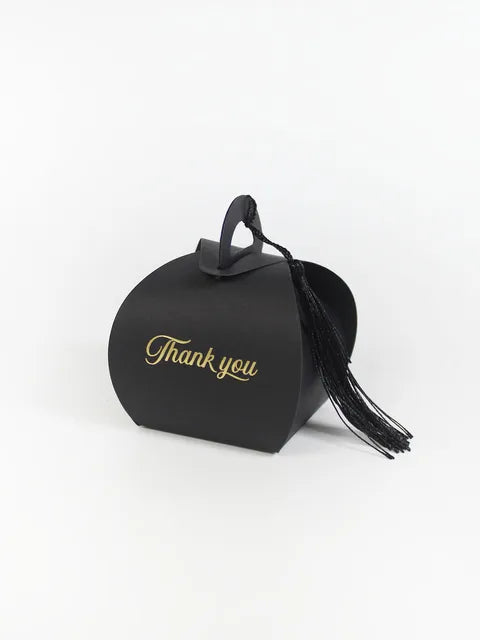 Thank you，Bread box with tassel elegant candy box，Baby Shower Paper Chocolate BoxesPackage/Wedding Favours candy Boxes