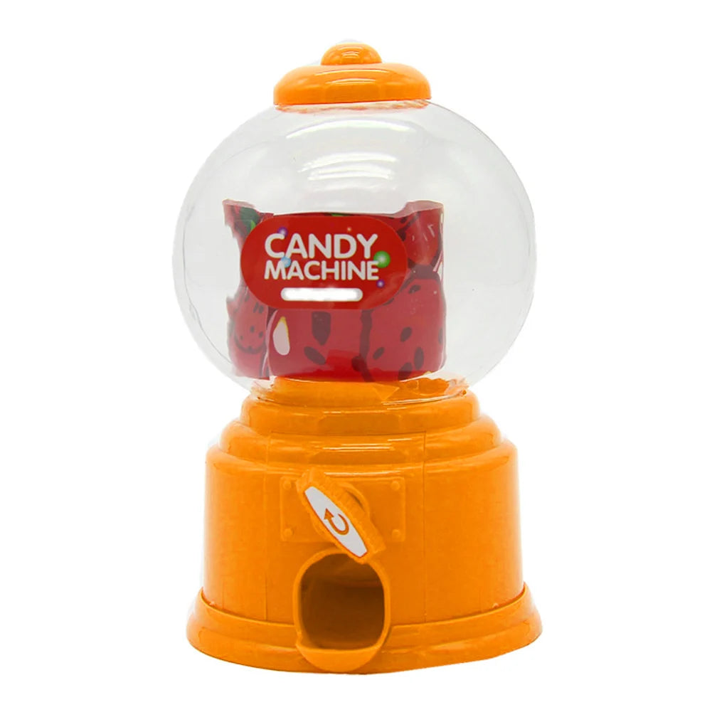 Cute Sweet Mini Candy Machine Bubble Dispenser Coin Bank Kids Toys Children Gift SAL99