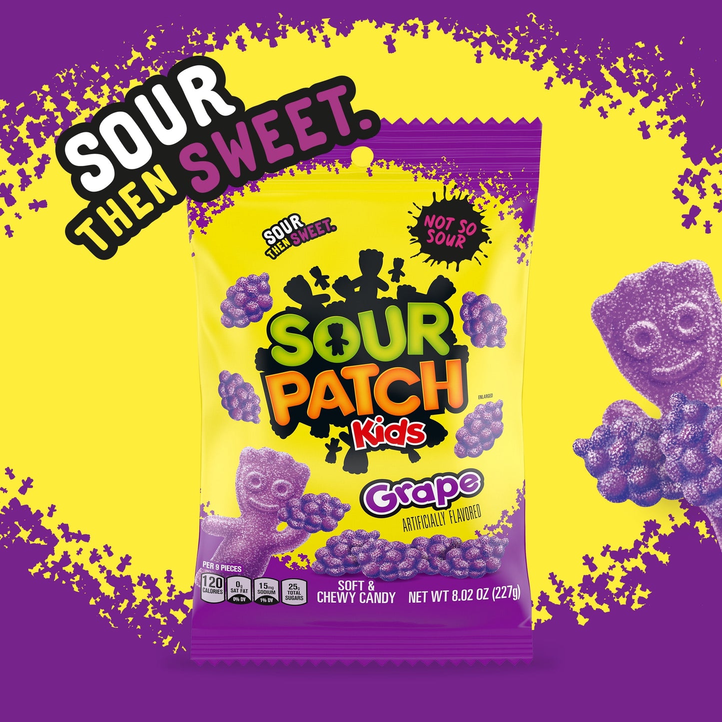 Grape Soft & Chewy Candy, 8.02 Oz