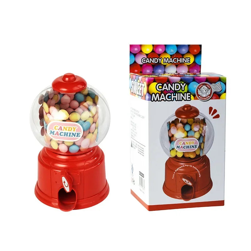 Candy Machine Girl Gumball Candies and Sweets Children Moneybox Creative Candy Dispenser Money Box Storage Box Toy Gift Ideas