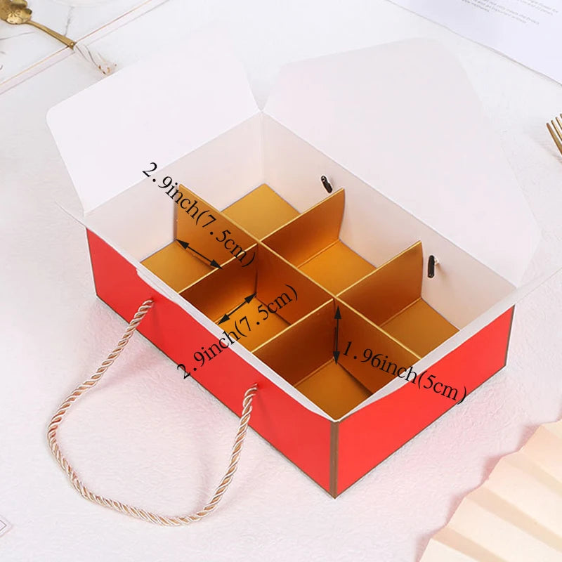 10pcs Envelope Gift Boxes Portable Packaging Candy Baking Cake Paper Hand Box Package Box Wedding Gifts for Guests Party Favors