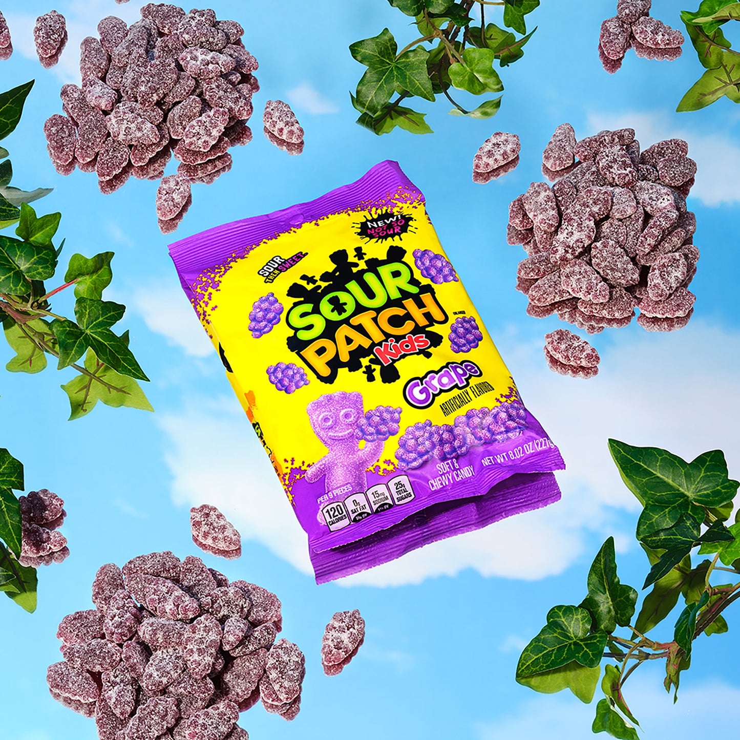 Grape Soft & Chewy Candy, 8.02 Oz