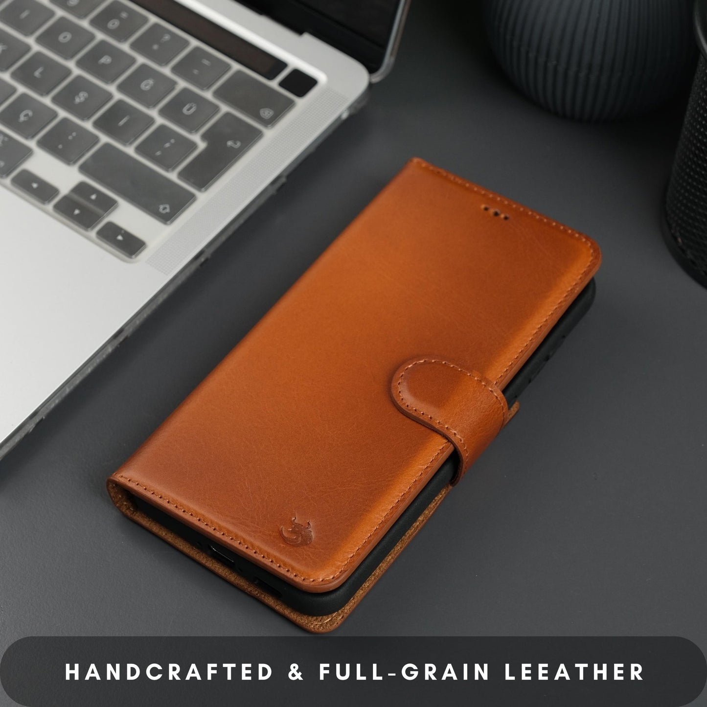 Buffalo Leather Samsung Galaxy S24 Wallet with Detachable Case-1