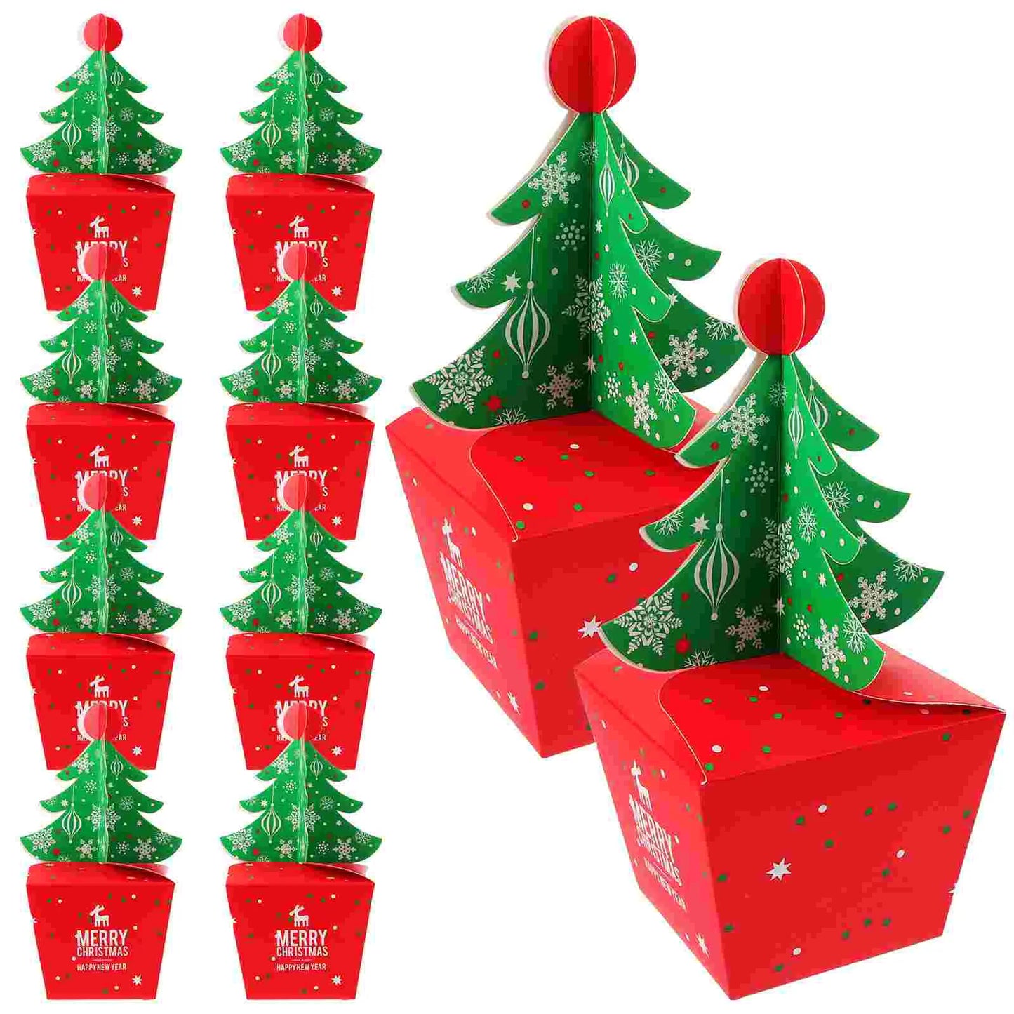 10 Pcs Paper Child The Gift Candy Treat Cardboard Cookie Boxes 1550X800X800CM