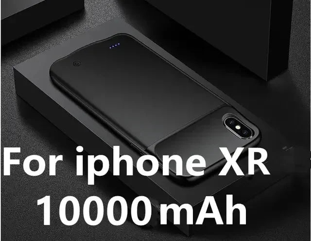 10000mAh Battery Charger Case for IPhone 11 12 13 14 Pro Max Mini for Apple 6 6S 7 8 Plus X XR XS MAX Power Bank Charging Cover