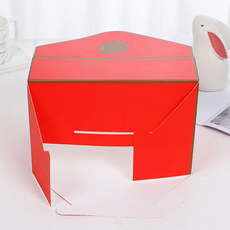 10pcs Envelope Gift Boxes Portable Packaging Candy Baking Cake Paper Hand Box Package Box Wedding Gifts for Guests Party Favors